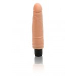 Sensual Vibrační Dildo 19 cm, béžový