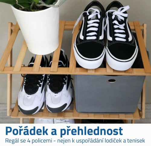GFT Drevený botník