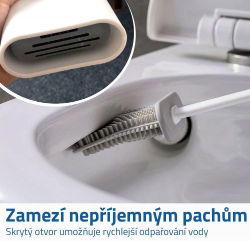 GFT Silikónová kefa na wc