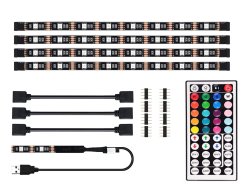 APT LED pásek za televizi RGB 4x50CM
