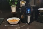 Ruhhy 16864 Horkovzdušná fritéza 4L, 1300 W černá