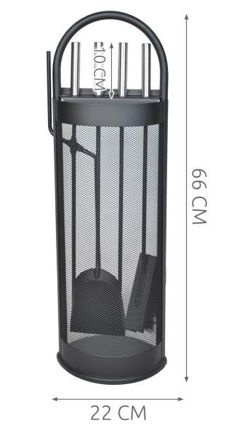 Kaminer 4165 Krbové nářadí z oceli – pět dílů 