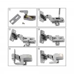 Verk 01567 Svetlo do skrine 3 LED, 5 ks