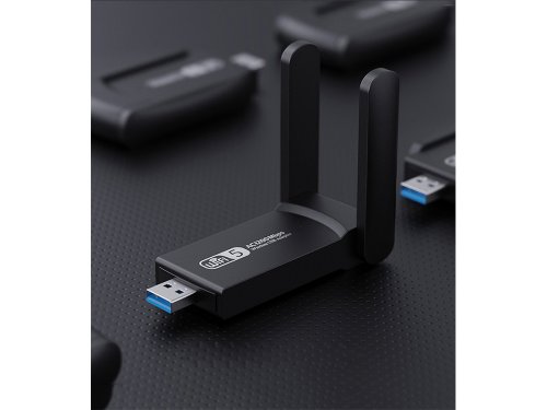 Verk 06195 Adapter WIFI na USB 1200Mbps DUAL