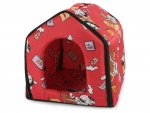 Verk 19003 Domček pre psa, mačku 35 x 31 x 32 cm červený