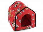 Verk 19003 Domček pre psa, mačku 35 x 31 x 32 cm červený