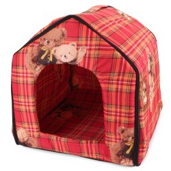 Verk 19003 Domeček pro psa, kočku 35 x 41 x 36 cm medvěd