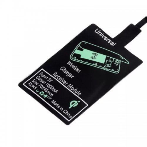 Pronett XT917 Adaptér/podložka pre bezdrôtové nabíjanie Qi s USB Typ C