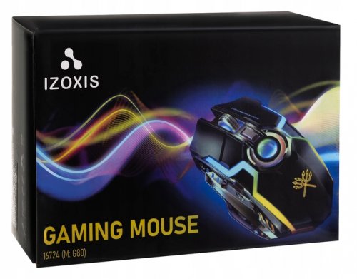 ISO 16724 Bezdrôtová dobíjacia herná myš IZOXIS