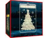 Malatec 17225 Závesná vianočná 3D LED dekorácia svietiaci stromček