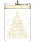 Malatec 17225 Závěsná vánoční 3D LED dekorace svítící stromeček