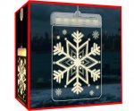 Malatec 17223 Závěsná vánoční 3D LED dekorace svítící Sněhová vločka