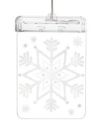 Malatec 17223 Závěsná vánoční 3D LED dekorace svítící Sněhová vločka