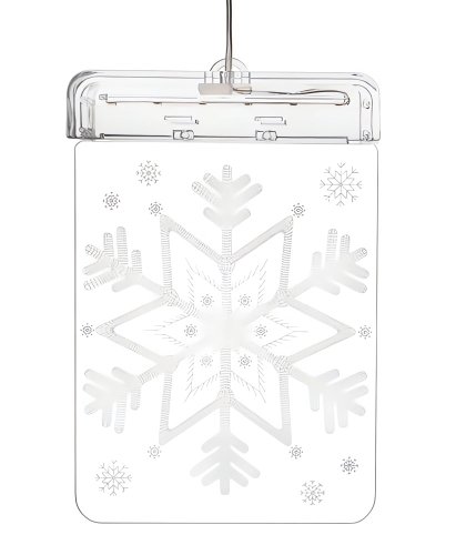 Malatec 17223 Závesná vianočná 3D LED dekorácia svietiaca Snehová vločka