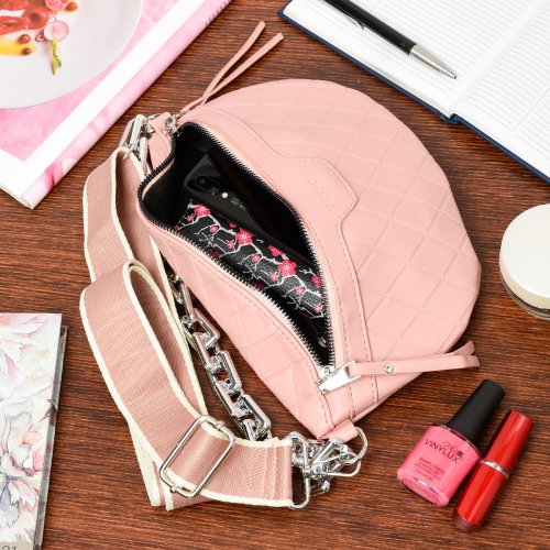 Versoli I27 Dámská crossbody kabelka růžová