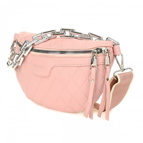 Versoli I27 Dámská crossbody kabelka růžová