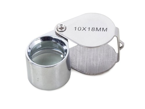 Verk 09003 Skládací mineralogická lupa - zvětšení 10 x 18 mm