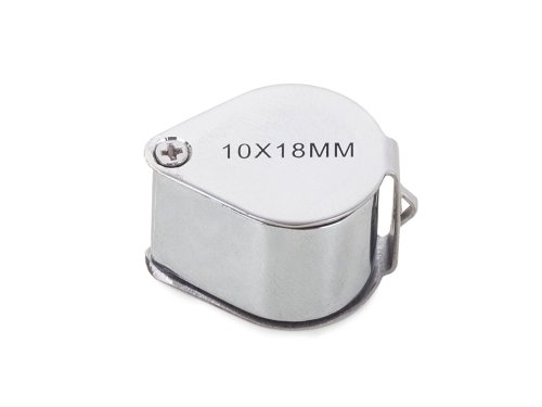 Verk 09003 Skládací mineralogická lupa - zvětšení 10 x 18 mm