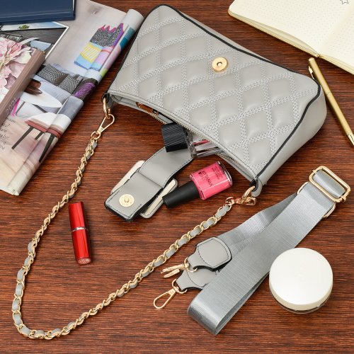 Versoli I12 Dámska crossbody kabelka šedá