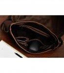 Beltimore M85 Pánská kožená taška přes rameno hnědá