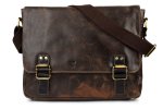 Beltimore M85 Pánská kožená taška přes rameno hnědá