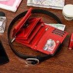 Beltimore P47 Dámska kožená darčeková sada peňaženka RFiD a opasok