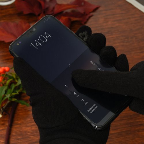 Beltimore K29 Dámské dotykové rukavice černé