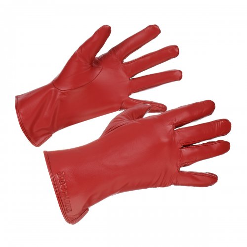 Beltimore K25 Dámske kožené rukavice zateplené červené