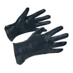 Beltimore K25 Dámské kožené rukavice zateplené tmavě modré