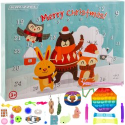 Kruzzel Adventní kalendář pro děti s hračkami