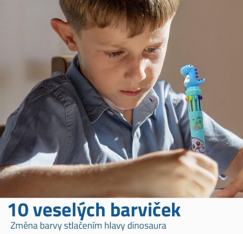 GFT Vícebarevná propiska - dinosaurus