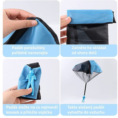GFT Vrhací parašutista s padákem