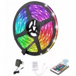 Pronett LED pásik RGB SMD 5m s diaľkovým ovládaním