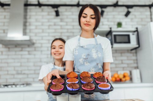 Ruhhy Teflónová forma na muffiny s košíčkami 12 ks