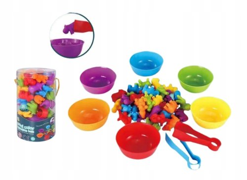 KIK KX5698 Zvieratká safari Montessori 36 dielov