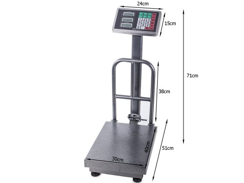 Verk 17109 Mostíková skladacia digitálna váha 100kg/20g