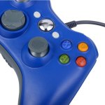 APT KX13B Xbox 360 káblový ovládač modrý