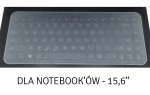 APT AK317B Silikonová ochrana na klávesnici notebooku transparentní 
