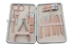 APT AG603G Manikúra 16 dielov Rose Gold
