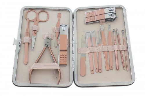 APT AG603G Manikúra 16 dielov Rose Gold