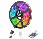 Pronett SMD5050 LED pásik RGB 5m s diaľkovým ovládaním