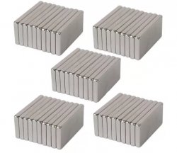 Pronett Silný neodymový magnet 17x4x2mm 10 ks