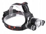 Pronett XT0111 Čelovka LED ZOOM 3 x LED T6