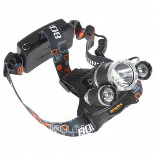 Pronett XT0111 Čelovka LED ZOOM 3 x LED T6