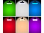 Verk 15905 LED žiarovka RGB Bluetooth s reproduktorom, diaľkový ovládač, E27 18 W