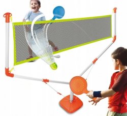 KIK KX5597 Badmintonová sada, síť, rakety, míčky