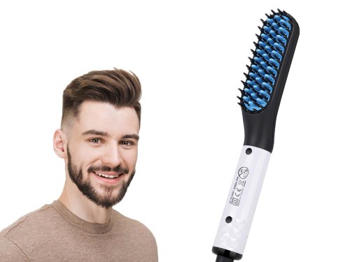 Verk 15950 Multifunkčná žehlička pre mužov na vlasy a fúzy biela