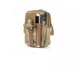 Pronett 0784 Taktická taška na opasok čierna