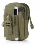 Pronett 0784 Taktická taška na opasok čierna