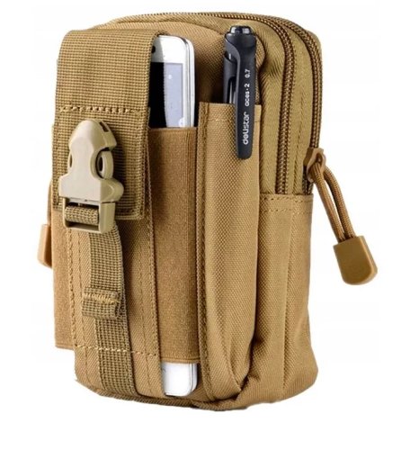 Pronett 0784 Taktická taška na opasok čierna